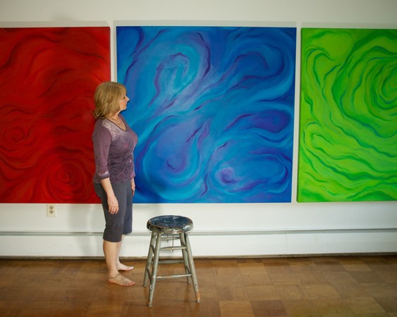 Joy DiMenna Energy Series of Paintings